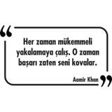 Tilki Dünyası 032 Dekoratif Duvar Yazısı Sticker