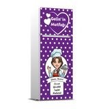 Tilki Dünyası Buzdolabı Kapağı Kaplama Sticker 0297