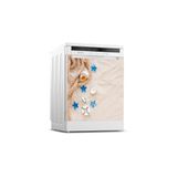 Tilki Dünyası Dekoratif Bulaşık Makinesi Kapak Sticker 0229