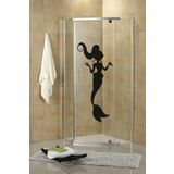 Tilki Dünyası Deniz Kızı Duşakabin Ve Banyo Sticker Dskbn00011