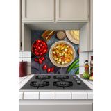 Tilki Dünyası Mutfak Ocağı Arkası Domatesler Sticker
