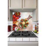 Tilki Dünyası Mutfak Ocağı Arkası Sticker Limonlu Baharatlı Tavuk