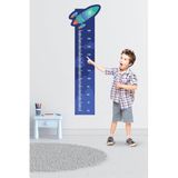 Tilki Dünyası Roket Boy Cetveli Duvar Sticker