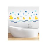 Tilki Dünyası Sevimli Ördekler Duşakabin Ve Banyo Sticker Dskbn00003