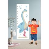 Tilki Dünyası Su Altı Dinozor Boy Cetveli Duvar Sticker