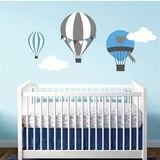 Tilki Dünyası TILKI-2280 Dekoratif Uçan Balonlar Bebek ve Çocuk Odası Duvar Sticker