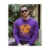 Tilki Shop ROMA - S.P.Q.R. - SWEATSHIRT Mor S