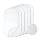 TILLYOU 6PK Daha Yumuşak Değişen Ped Astarları Su Geçirmez, 68,56 cm x 33,02 cm Yıkanabilir Yeniden Kullanılabilir Masa Örtüsü Astarları Çift Katman, %100 Pamuk Flanel Yüzey, 6 Adet