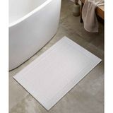 Tilos Jakarlı Ayak Havlusu Beyaz 50x80 2222 - 50 x 80 cm