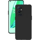Tılsım Tekno Oneplus 9 Pro Kılıf Kamera Korumalı Silikon Rubber Arka Kapak - Siyah
