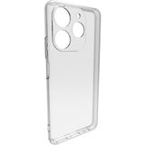 Tılsım Tekno Tecno Spark 10 Pro Kılıf Kamera Korumalı Silikon Rubber Arka Kapak - Şeffaf