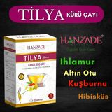 Tilya Kürü Form Çayı Kuşburnu Altın Otu Ihlamur Karışık Bitki Çayı 20 Süzen Poşet