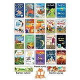 Timaş Çocuk 2. 3. 4. Sınıf Okuma Hikaye Kitapları Seti 20 Kitap - Faruk Uzaya Giden Tren Çantamdan Fil Melodi ..