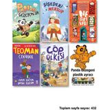 Timaş Çocuk 2.3.4. Sınıf Panda Gezegeni Şişedeki Mektup Annemin Kafasının Içinde Ne Işim Var Teoman Çekirdek Süper Gücüm Hayal Çöp Ülkesi