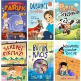 Timaş Çocuk 2-3.sınıf Zıpırtepede Büyük Kaçış Düşünce Kumandası Panda Gezegeni Şekerci Çıkmazı Hayvanlarla Konuşan Çocuk Uzayda Izemli Robot Faruk 6 Kitap Set - Hayır
