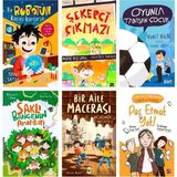 Timaş Çocuk 2 ve 3.sınıf Okuma Seti Bir Robotun Kafası Karışırsa Şekerci Çıkmazı Oyunla Tanışan Çocuk Saklı Bahçenin Anahtarı Çikolata Meselesi Pes Etmek Yok 6 Kitap - Hayır
