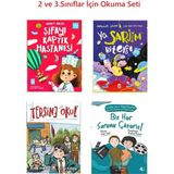 Timaş Çocuk 2 ve 3.sınıf Şifayı Kaptık Hastanesi Ya Şarjım Biterse Tersine Okul Biz Her Sorunu Çözeriz 4 Kitap - Hayır