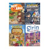 Timaş Çocuk 3. 4. Sınıf Okuma Seti 4 Kitap Mert İle Kamil-Kağan Kayıp Parçaların İzinde-Levent Hititten Mısıra