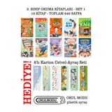 Timaş Çocuk 3. Sınıf Okuma Kitapları Seti 1 - 10 Kitap 640 Sayfa
