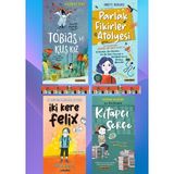 Timaş Çocuk 5.6.7. Sınıf- Parlak Fikirler Atölyesi, Tobias ve Kuş Kız, Iki Kere Felix, Kitapçı Serçe(4kitap)