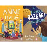 Timaş Çocuk Anne Terliği (Anıl Basılı) ve Atlarla Rüzgarı Yakalayalım