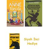 Timaş Çocuk Anne Terliği + Dünyanın Merkezine Yolculuk + Siyah Inci Hediye - Hayır