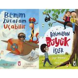 Timaş Çocuk Benim Zürafam Uçabilir Mert Arık ve Boyumuzdan Büyük İşler Ciltsiz Kitap