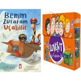 Timaş Çocuk Benim Zürafam Uçabilir (Mert Arık) ve Levent Iz Peşinde 3 Set - (5 Kitap)
