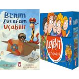 Timaş Çocuk Benim Zürafam Uçabilir (Mert Arık) ve Levent Iz Peşinde 4 Set - (5 Kitap)