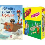 Timaş Çocuk Benim Zürafam Uçabilir (Mert Arık) ve Levent Türkiyeyi Geziyorum 3 Set - (5 Kitap)