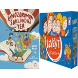 Timaş Çocuk Dinozorumun Saklandığı Yer (Mert Arık) ve Levent Iz Peşinde 4 Set - (5 Kitap)