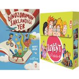 Timaş Çocuk Dinozorumun Saklandığı Yer (Mert Arık) ve Levent Iz Peşinde 6 Set - (5 Kitap)