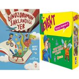Timaş Çocuk Dinozorumun Saklandığı Yer (Mert Arık) ve Levent Türkiyeyi Geziyorum 3 Set - (5 Kitap)
