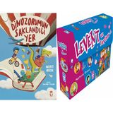 Timaş Çocuk Dinozorumun Saklandığı Yer (Mert Arık) ve Levent ve Tayfası 2 Set - (5 Kitap)