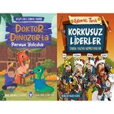 Timaş Çocuk Doktor Dinozorla Paraya Yolculuk ve Korkusuz Liderler - Tarih Yazan Komutanlar (Nurlan Nazlı Kaya)