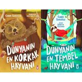 Timaş Çocuk Dünyanın En Korkak Hayvanı ve Dünyanın En Tembel Hayvanı (Caner Sarıoğlu)