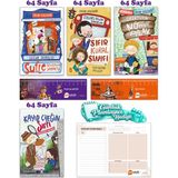 Timaş Çocuk Ergün Kazanır Kitaplığı Set - Sufle Severler Sahnesi - Sıfır Kural Sınıfı - Kayıp Çileğin Sırrı Set 4 Kitap