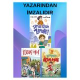 Timaş Çocuk Funda Uçuk Er- Şimdi Oyun Zamanı(Yazar Imzalı), Tersine Okul, Şampiyon Altın Ayak(3kitap)