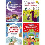 Timaş Çocuk Gülce Çocuk 365 Günde Peygamberler Tarihi 4 Kitap Seti Nurdan Damla 3 - 5 Yaş Masal & Öykü
