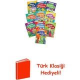 Timaş Çocuk Hikyelerle Dini Değerler Seti - 10 Kitap Takım + Türk Klasiği Hediye