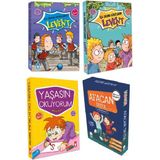 Timaş Çocuk Ilk Okuma Kitapları 1. Sınıflar Için 4 Set 40 Kitap Set - Levent Ilk Okuma Kitaplarım 1-2 - Yaşasın Okuyorum - Afacan Tayfa