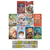 Timaş Çocuk İlkokul Okuma Kitapları 1. 2. Sınıf (6-7 Yaş) 10 Kitap Set / Mert Arık,Anıl Basılı+Matematikli Ayraç