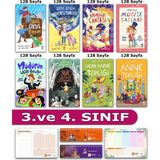 Timaş Çocuk Işıltılı Şeyler Koleksiyoncusu Top Yutan Ormanı Uçan Anne Terliği Tahta Okul Çantam Müdürün Uçan Peruğu 3. ve 4. Sınıf Set - 8 Kitap