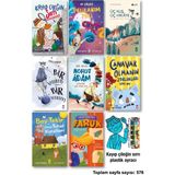 Timaş Çocuk Kayıp Çileğin Sırrı Pelikanım Peli Ay Kaşifi Üç Kuş Hikaye Bir Varlıkmış Yoklukmuş Nohut Adam Canavar Olmanın Zorlukları Bay Tekir ve Onun Tuhaf Kuralları Şehirdeki Gzmli Sinyal Faruk