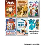 Timaş Çocuk Mia ve Bazı Şekerli Şeyler Müzede Bir Macera Kayıp Çileğin Sırrı Sufle Severler Sahnesi Suçun Şahsiliği Nohut Adam