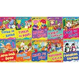 Timaş Çocuk Nalan Aktaş Sönmez'in Mini Masallar 3 (10 Kitap Takım) Çocuk Romanı 0-6 Yaş İçin Eğlenceli