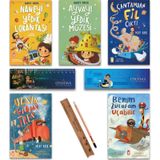 Timaş Çocuk Naneyi Yedik Lokantası - Ayvayı Yedik Müzesi - Çantamdan Fil Çıktı - Zürafam Uçabilir Set 5 Kitap