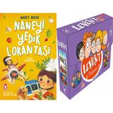 Timaş Çocuk Naneyi Yedik Lokantası (Mert Arık) ve Levent Iz Peşinde 5 Set - (5 Kitap)