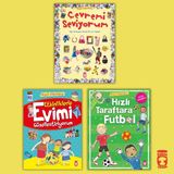 Timaş Çocuk Neşeli Etkinlikler Serisi - 3 Kitap Takım - 4-7 Yaş 1. ve 2. Sınıf Tatil Aktivite Seti