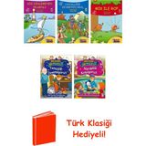 Timaş Çocuk Nurşen Şirin 5 Kitap Seti + Türk Klasiği Hediye